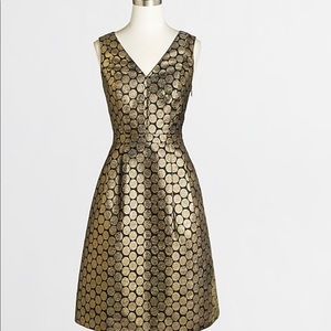 J.Crew golden dot dress